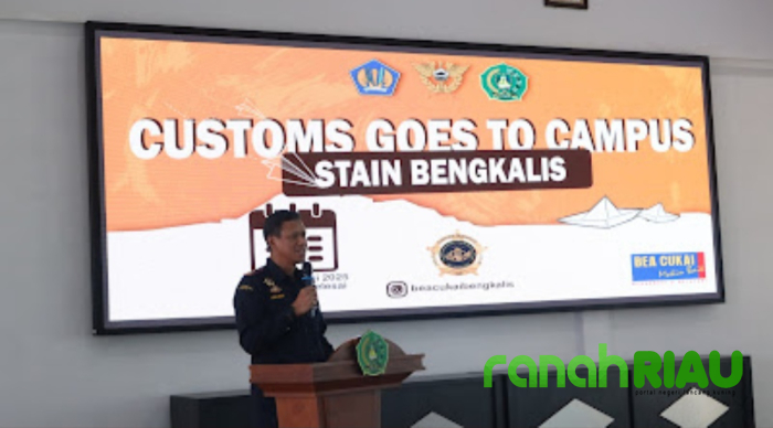Bea Cukai Bengkalis Berikan Edukasi pada Mahasiswa STAIN melalui Customs Goes To Campus