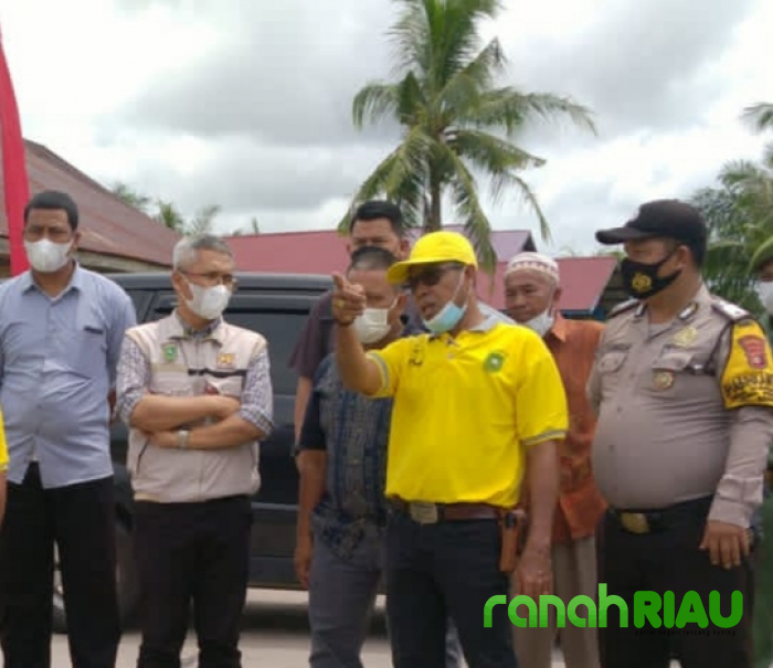 Masyarakat Ucapkan Terima Kasih Kepada Kades Penampi dan Kadis PUPR PKPP Provinsi Riau