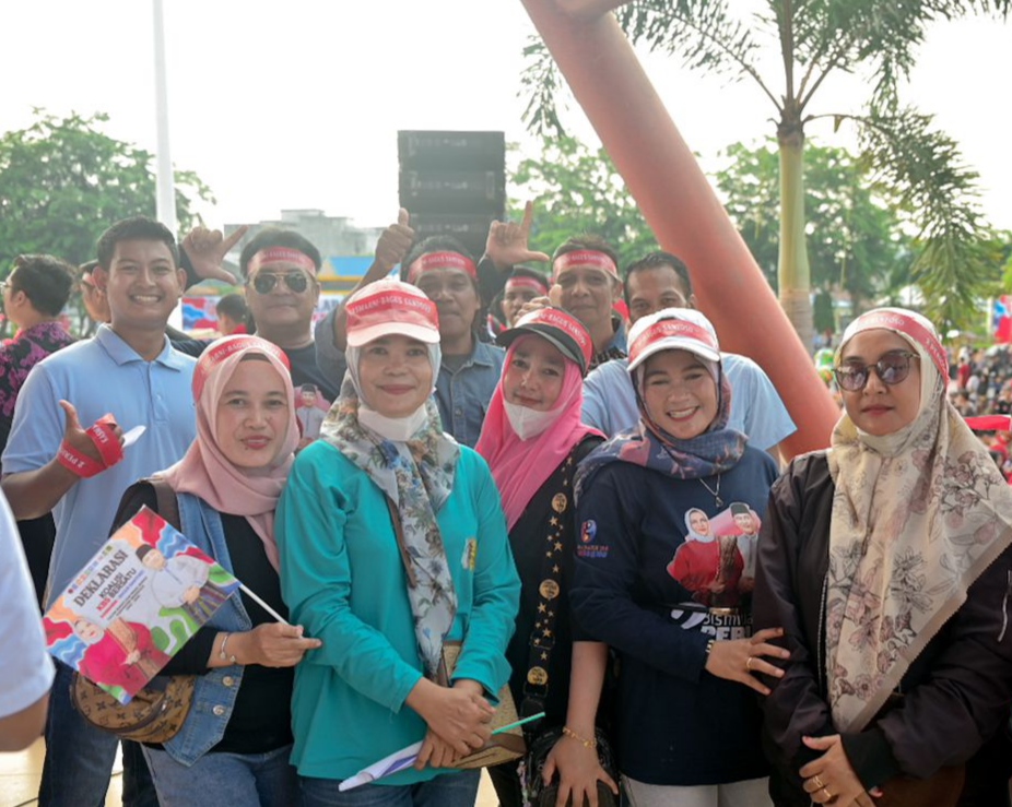 Pilkada 2024, Tim Relawan Mawar Berduri Pulau Bengkalis Siap Menangkan KBS Bersatu