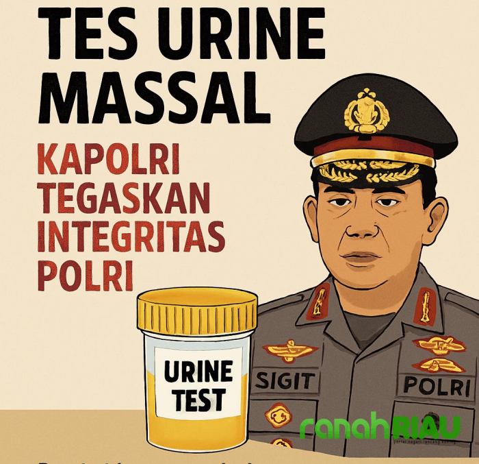 Tes Urine Massal Polri, Langkah Tegas yang harus Disertai Transparansi