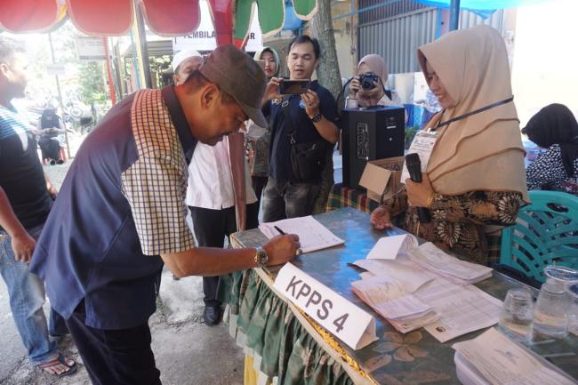 Bupati Inhil dan Forkominda Turut Meriahkan Pesta Demokrasi 2019