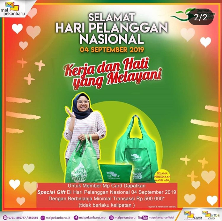 Keseruan Mal Pekanbaru dihari Pelanggan Nasional