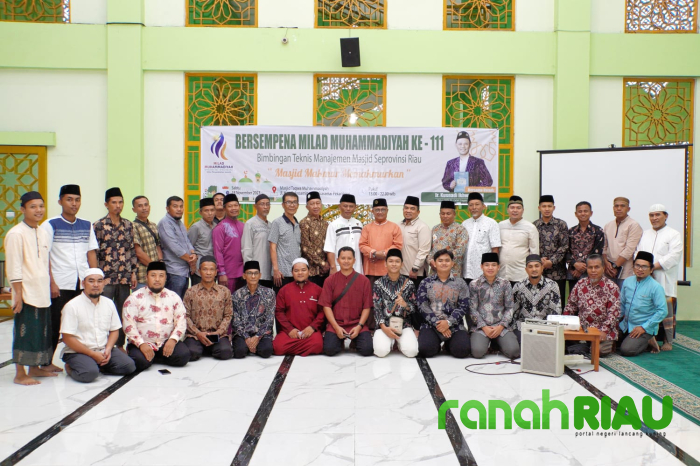 Sempena Milad, Muhammadiyah Riau gelar Bimtek Manajemen Masjid dan Tabligh Akbar