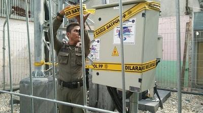 Tegakan Perda, Tower Tak Berizin Disegel
