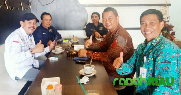 Kadiskominfo dan Ketua KI matangkan Bengkalis transparansi Award dan Peluncuran Quisioner