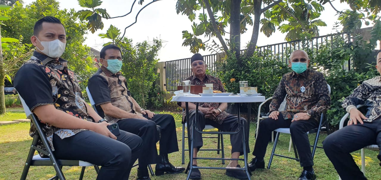 Cagub Sumbar Fakhrizal Sowan ke Eks Mensos Era SBY