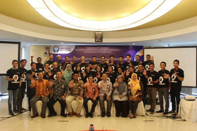 Ombudsman Perwakilan Riau gelar Training of Trainer (ToT)