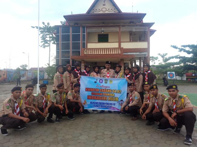 Kwarcab 04.02 Inhil, Utus 80 Peserta Kontingen Ikuti Raida 2018 di Dumai