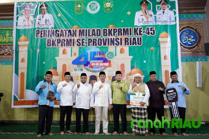 Hadiri Milad 45 BKPRMI, Gubri ajak Remaja rajin ke Masjid