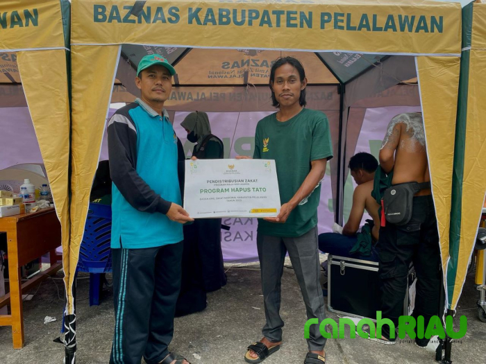 Baznas Pelalawan gelar Program hapus Tato Gratis