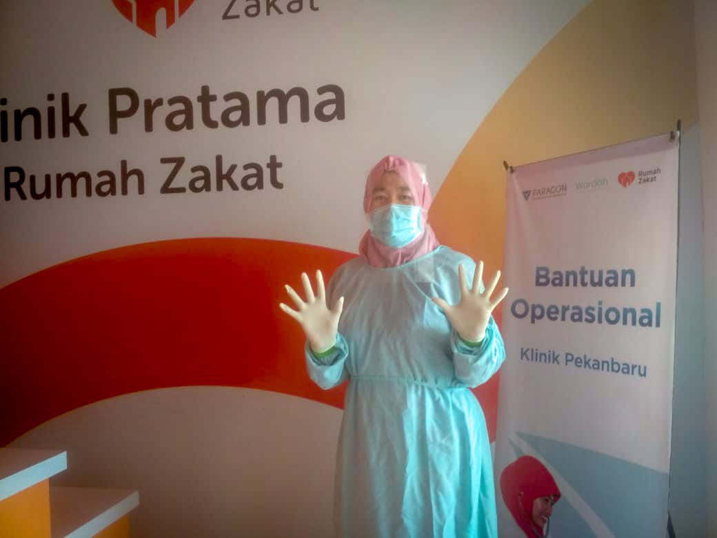 Program klinik Pratama Rumah Zakat dalam pencegahan Corona