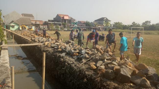 Pra TMMD Digeber, Semangat Gotong Royong Warga "Menggeliat"