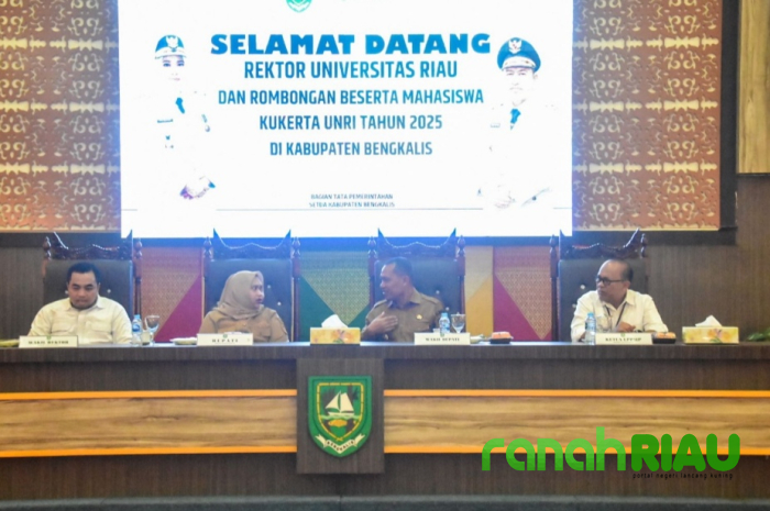 Bupati Sambut Baik Rombongan Kunkerta UNRI 2025 di Bengkalis
