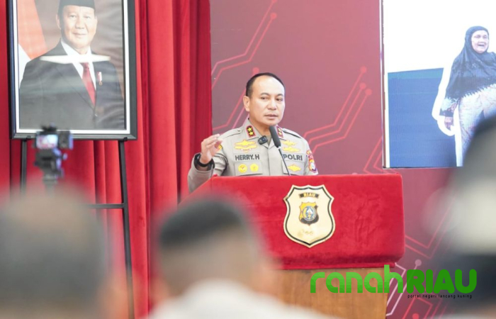 Kapolda Riau, Irjen Pol Herry Kurniawan: Polisi bukan Simbol Keamanan tetapi juga Wajah Keadilan