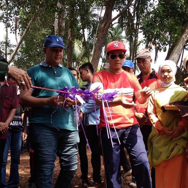 Sukses Gelar Pesta Rakyat, Kelompok Kukerta Universitas Riau ini  dapat Sambutan Meriah