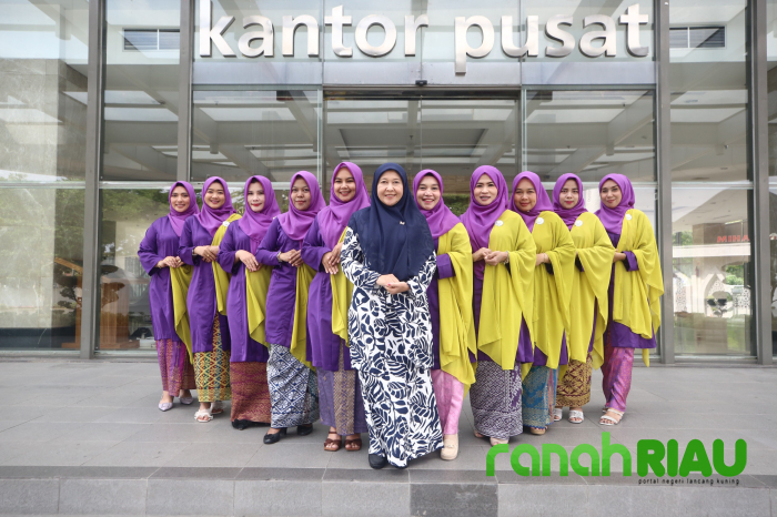 Dukung Lestarikan budaya Melayu, DWP BRK Syariah ikut Zapin Massal