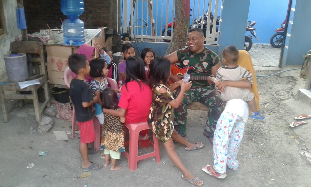  TMMD, Jemari Serda Matiyus Membius Anak Kolong