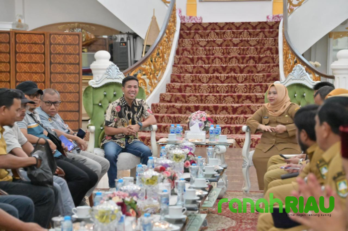 Audiensi ke Bupati, PWI Bengkalis bahas Agenda Pelantikan Pengurus