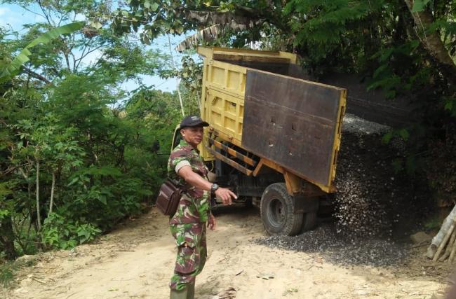  Besok, Satgas TMMD Trenggalek Rabat Jalan