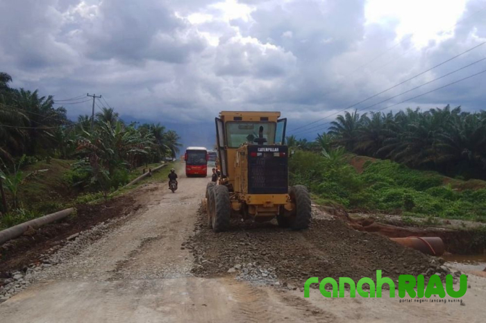 PUPR Riau fokus Perbaikan Jalan Provinsi, Prioritaskan jalur Mudik Lebaran