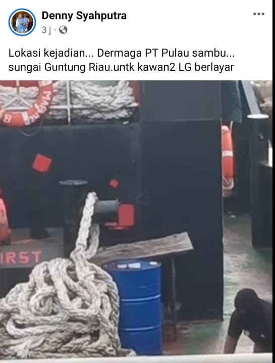 Disinformasi Video Perampokan Kapal di Guntung