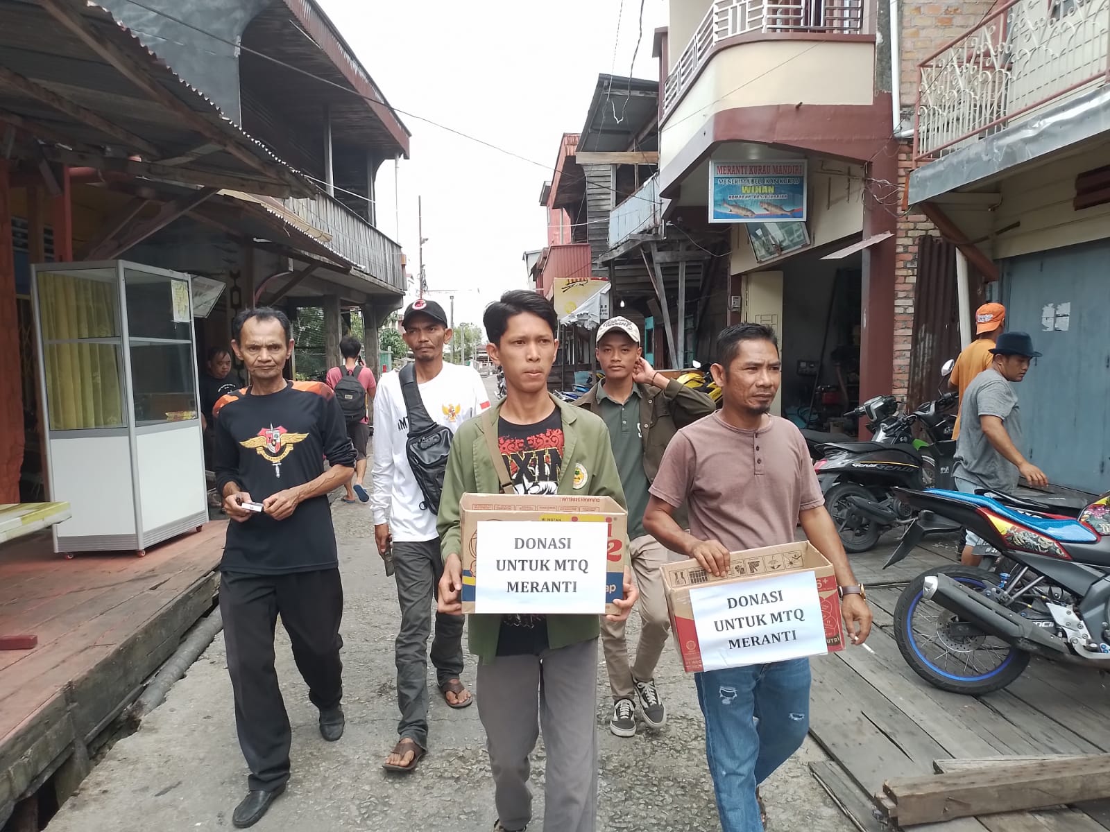 H-3 Tetap Konsisten Gerakan Seribu koin, Mahasiswa Ikut Berpatisipasi Kelapangan