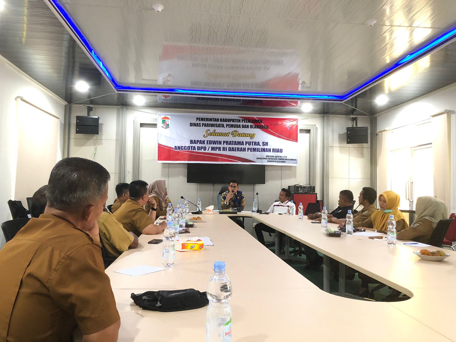 Pelalawan Bakal Punya Stadion, DPD RI Siap Untuk Membantu