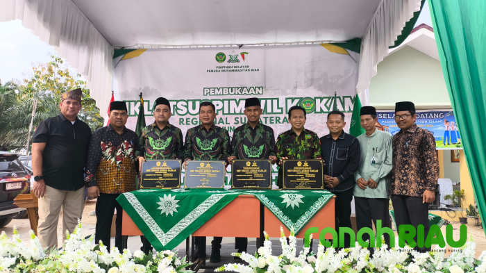 PW Pemuda Muhammadiyah Riau Gelar Diklat KOKAM se-Sumatera dan Resmikan SMP Unggul Ahmad Dahlan
