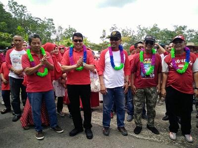 Touring Pajero Sport Family Turut Promosikan Pariwisata Kuansing