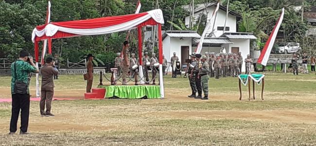 BALAI DESA KALIKONDANG DISIAPKAN SEBAGAI POSKOTIS TMMD REGULER KE-105     