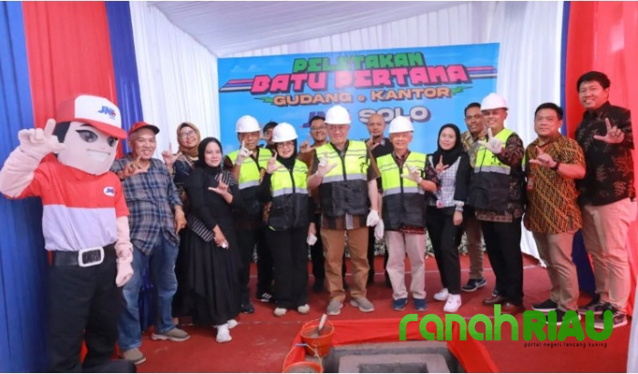 Prioritas dalam Pelayanan Kepada Pelanggan, JNE Solo Perluas Pembangunan Gedung Kantor Baru 