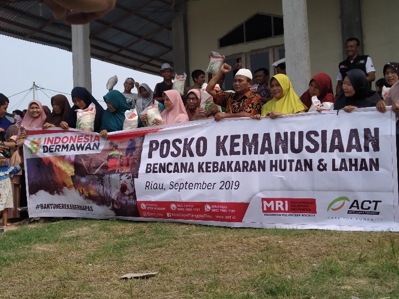 Hospitality Ambulance, Program ACT dalam tanggap kabut Asap Riau 2019