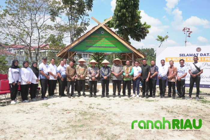 Manfaatkan Lahan Tidur, Program Rutan Kelas I Pekanbaru dapat Pujian dari Stafsus Menipas RI