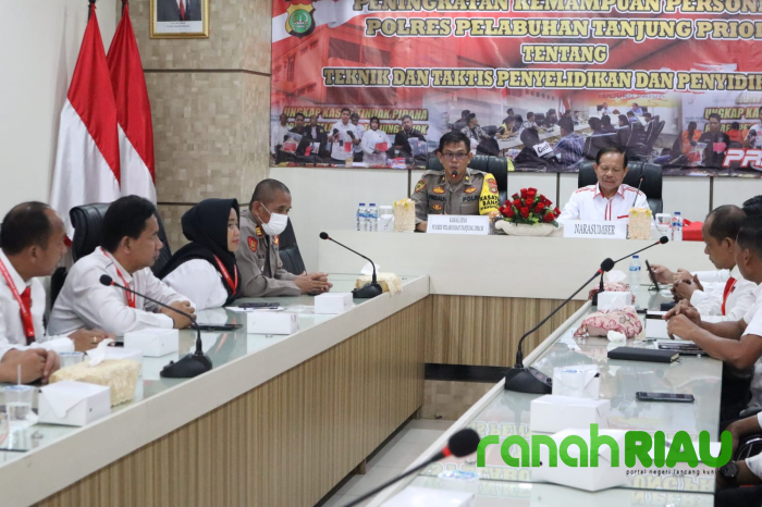 Polres Tj Priok tingkatkan kemampuan Teknik dan Taktis dalam Penyelidikan dan Penyidikan