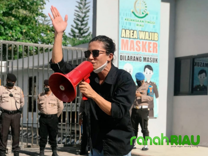 Aktivis Riau Cep Permana Galih, Terima Mandat Sebagai Ketua Dema Pospera Riau