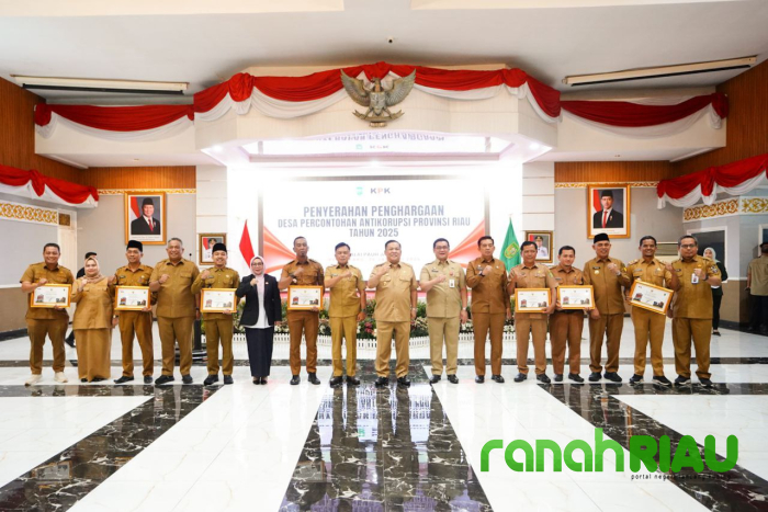 Pemprov Riau Apresiasi Kepala Desa Percontohan Antikorupsi, Hadiahkan Umroh