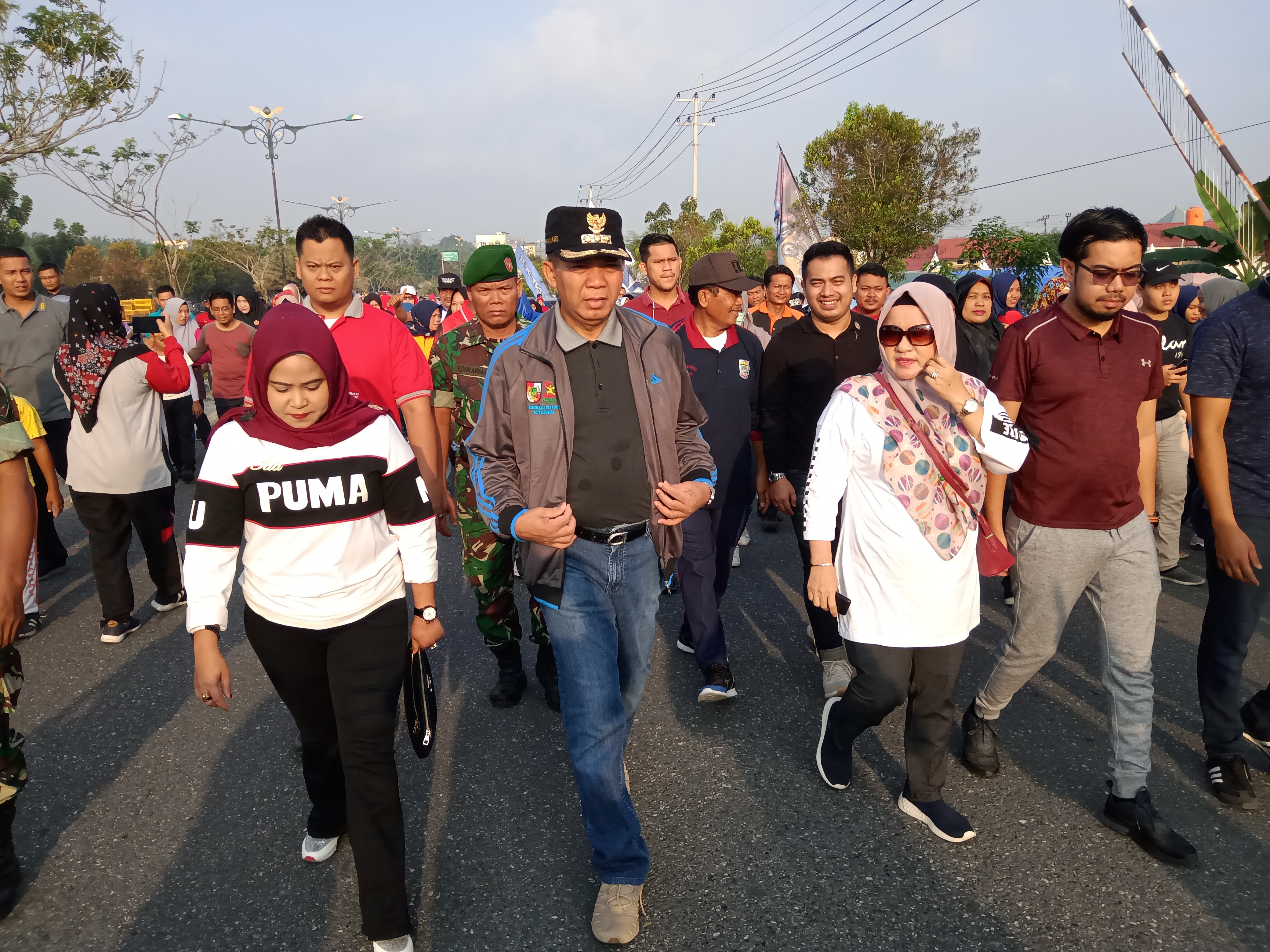 Dimeriahkan dengan Pesta Rakyat, Pengukuhan RTRW Binawidya berjalan lancar