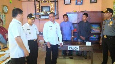 Bupati Kuansing Pantau langsung Pilkades Serentak...