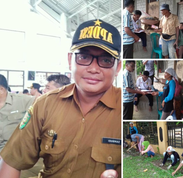 Kades Samhudi : Dukungan Dan Kritikan Masyarakat Sangat Diperlukan