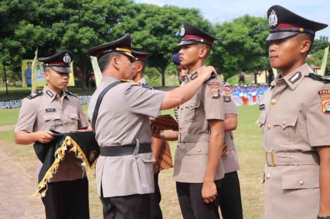 KAPOLDA NTB RESMI MENUTUP PENDIDIKAN PEMBENTUKAN BINTARA POLRI TAHUN 2018/2019