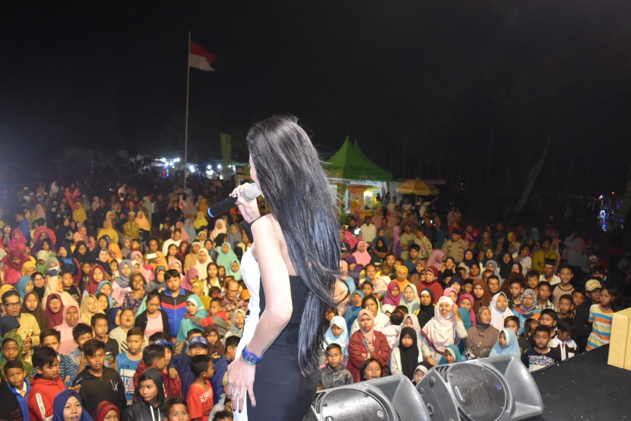 , Puluhan Lagu Artis Bintang Pantura Hibur Warga Sasaran TMMD