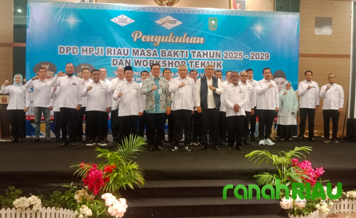 Sekdaprov Riau hadiri Pengukuhan Pengurus DPD HPJI Riau