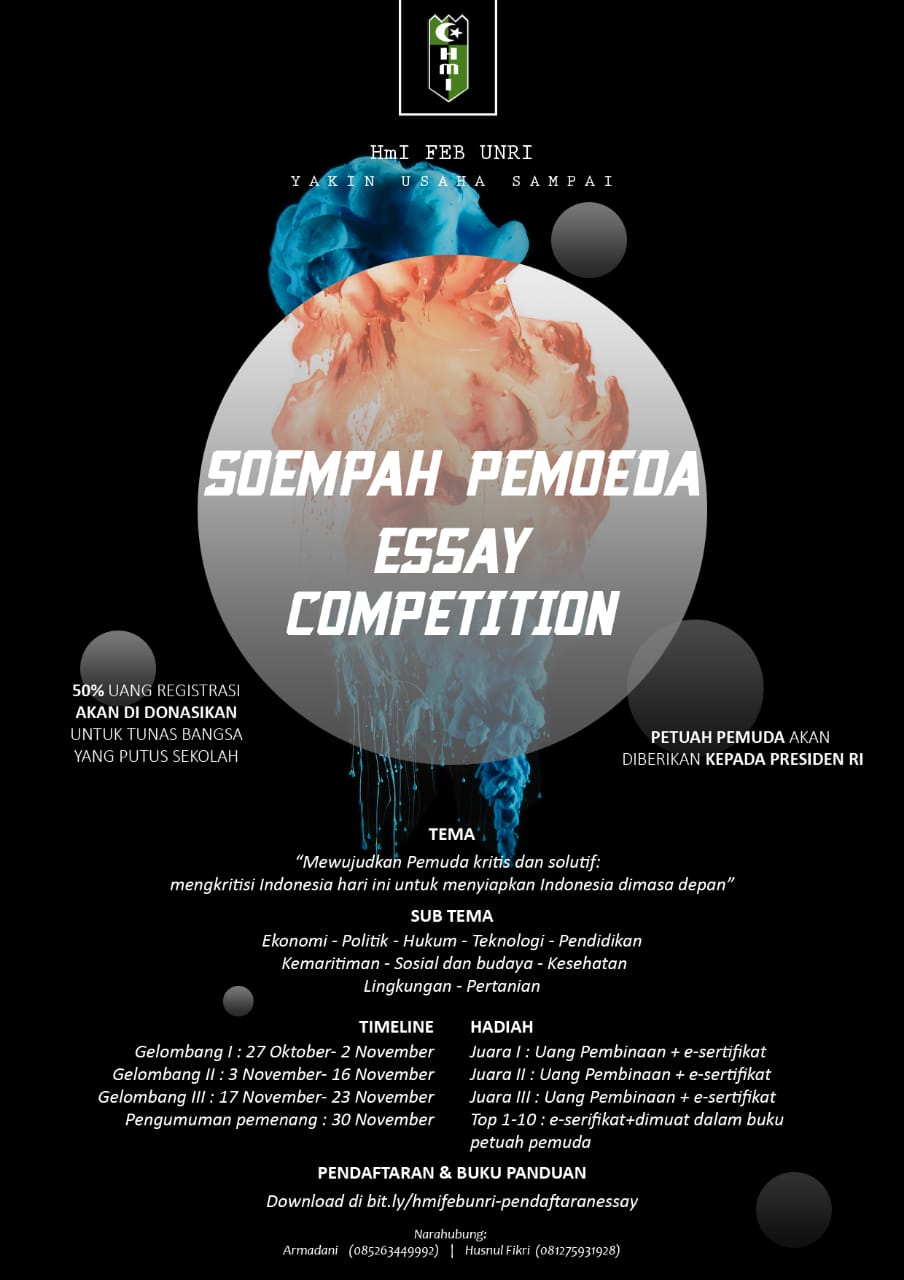 Inilah para pemenang Lomba sayembara tulisan kepemudaan