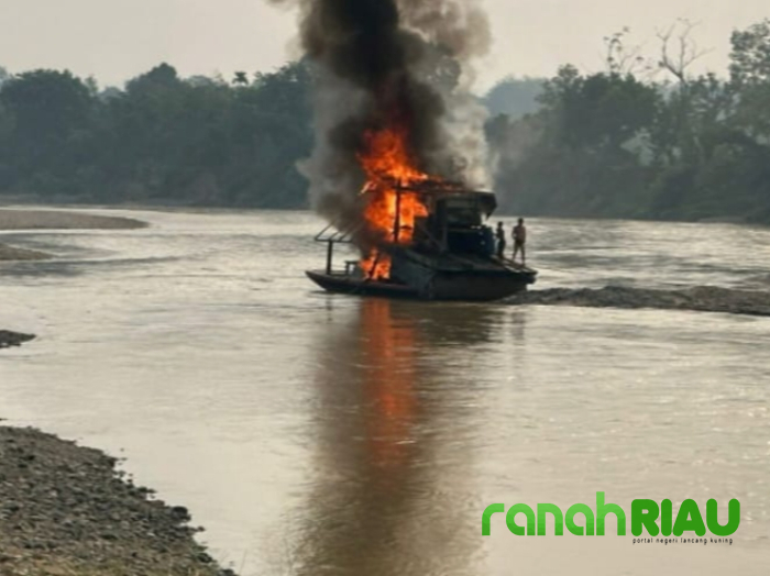PLH Kapolsek Kuantan Mudik Ancam Jemput Paksa Pemodal PETI Jika Masih Beroperasi