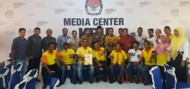 Hari Terakhir, Baru 3 Partai yang Daftarkan Bacaleg ke KPU Rohil