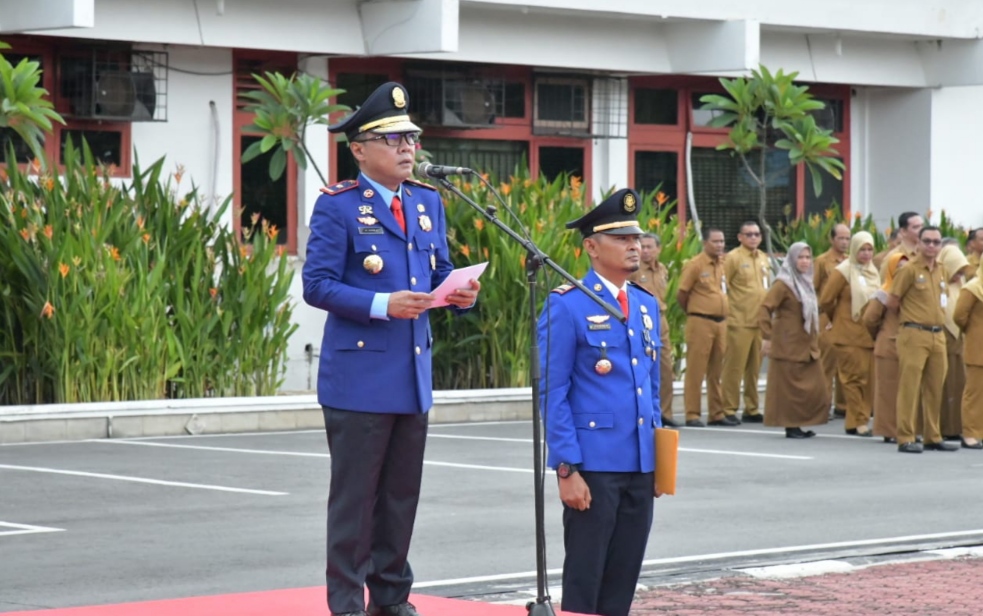 Pemkab Bengkalis Gelar Upacara HUT Damkar ke 105