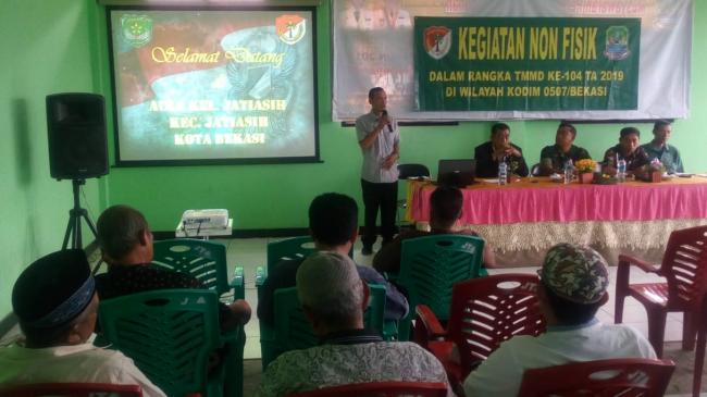Kapendam Jaya ": Selain Kegiatan Fisik, TMMD Juga Beri Penyuluhan Kepada Warga