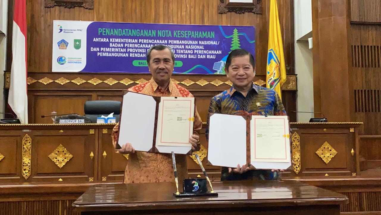 Mantap, Riau Jadi Daerah Pembangunan Rendah Karbon di Indonesia