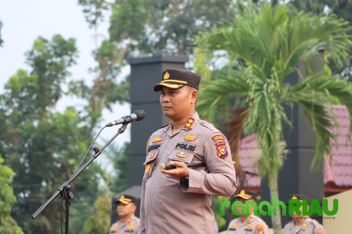Kapolres Kuansing Ingatkan Seluruh Personel Jaga Netralitas Pemilu 2024