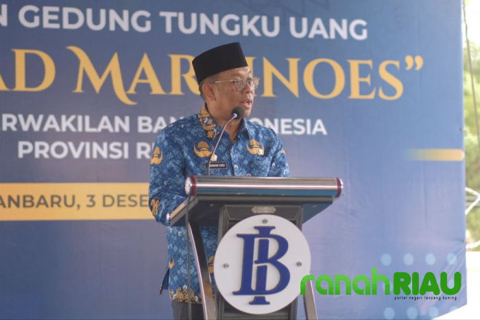 Resmikan Gedung Eks Tungku Uang Akhmad Martinoes, Harapan Pj Gubri Rahman Hadi